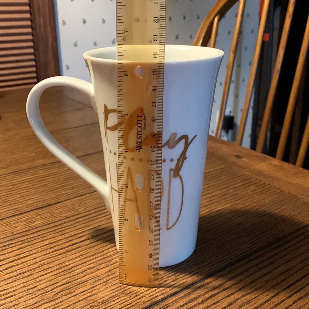 Play Hard large coffee cup. - Picture 6 of 7